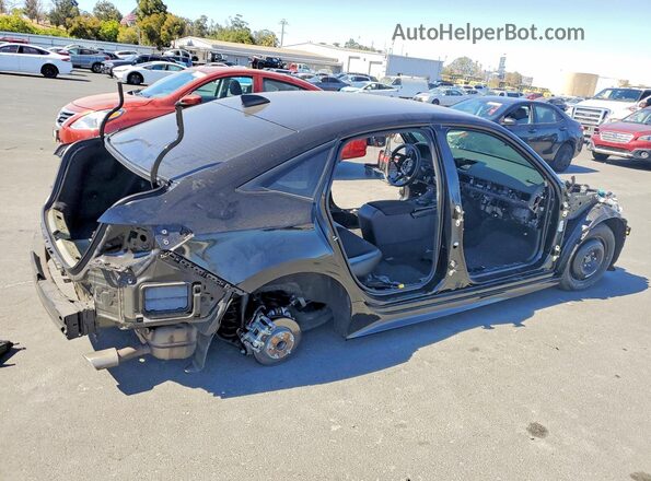 2HGFE2F54RH550323 2024 HONDA CIVIC Черный Задняя правая четверть