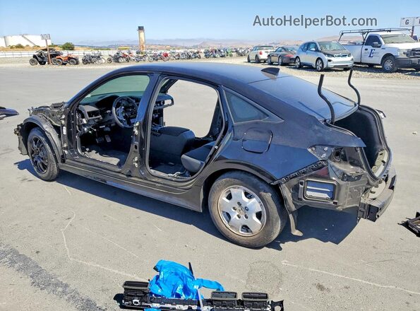 2HGFE2F54RH550323 2024 HONDA CIVIC Черный Задняя левая четверть