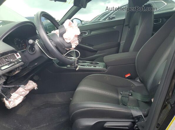 2HGFE2F54SH538954 2025 HONDA CIVIC Black Widok wnętrza z przodu