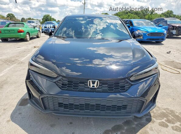 2HGFE2F54SH538954 2025 HONDA CIVIC Black Widok z przodu