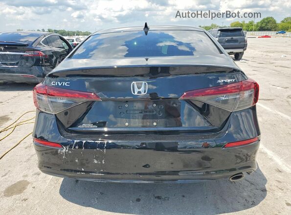 2HGFE2F54SH538954 2025 HONDA CIVIC Black Widok z tyłu