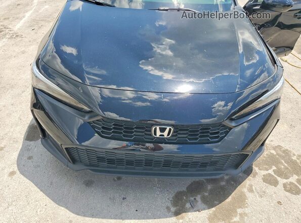 2HGFE2F54SH538954 2025 HONDA CIVIC Black Widok wnętrza z tyłu