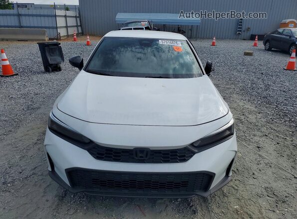 2HGFE2F54SH569024 2025 HONDA CIVIC White Widok z przodu