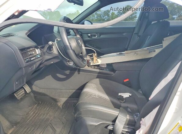 2HGFE2F54SH569024 2025 HONDA CIVIC White Widok wnętrza z przodu