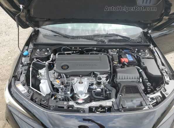 2HGFE2F54SH569833 2025 HONDA CIVIC Black Widok wnętrza z tyłu
