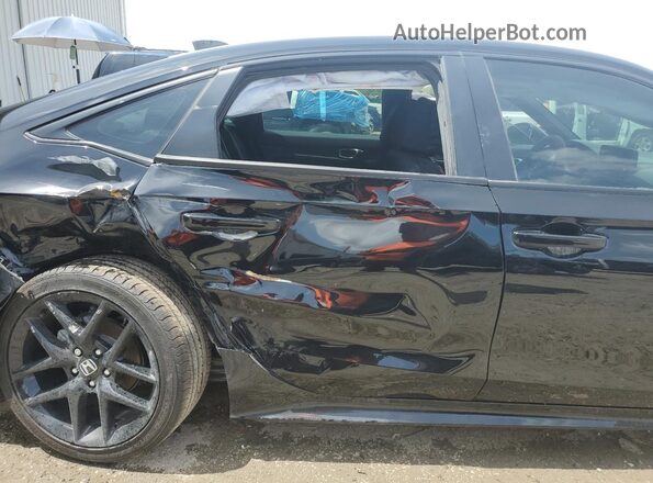 2HGFE2F54SH569833 2025 HONDA CIVIC Black Widok tylnych siedzeń