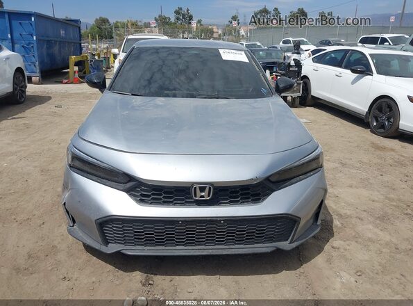 2HGFE2F54SH587054 2025 HONDA CIVIC Silver Vista del cuadro de instrumentos
