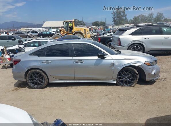 2HGFE2F54SH587054 2025 HONDA CIVIC Silver Vista interior trasera