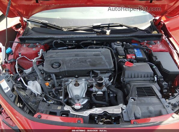 2HGFE2F54SH594361 2025 HONDA CIVIC Red Հետևի տեսք