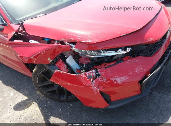 2HGFE2F54SH594361 2025 HONDA CIVIC Red Դիմացի տեսք