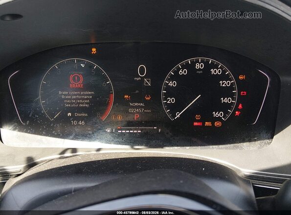 2HGFE2F54SH594361 2025 HONDA CIVIC Red Հետևի նստատեղերի տեսք