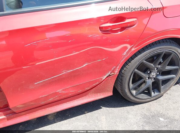 2HGFE2F54SH594361 2025 HONDA CIVIC Red 