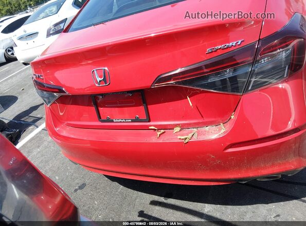 2HGFE2F54SH594361 2025 HONDA CIVIC Red 