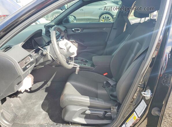 2HGFE2F54TH518883 2026 HONDA CIVIC Black Front interior view