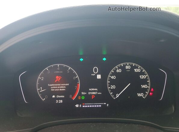 2HGFE2F54TH525266 2026 HONDA CIVIC Gray Widok zestawu wskaźników