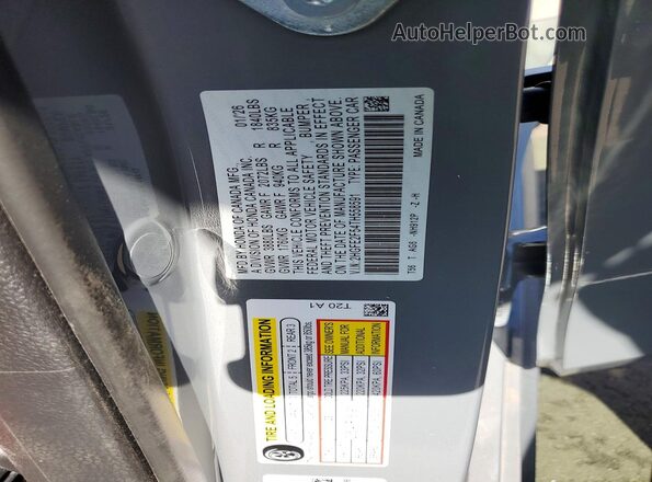 2HGFE2F54TH558591 2026 HONDA CIVIC Gray Engine compartment view
