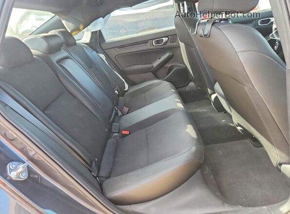 2HGFE2F54TH567484 2026 HONDA CIVIC Charcoal Rear seats view