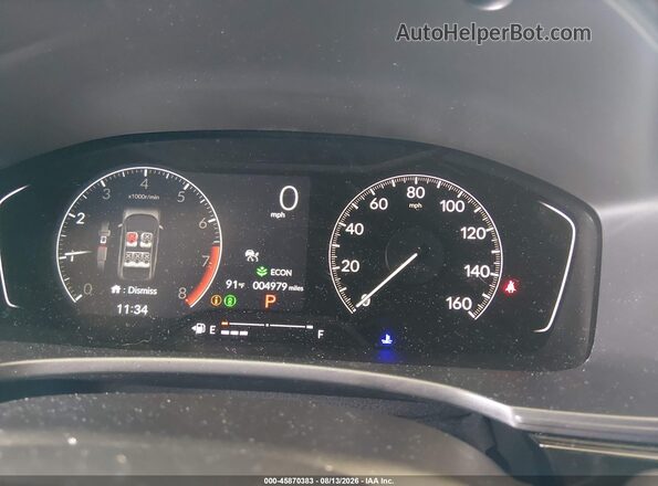 2HGFE2F54TH570482 2026 HONDA CIVIC Красный Вид задних сидений