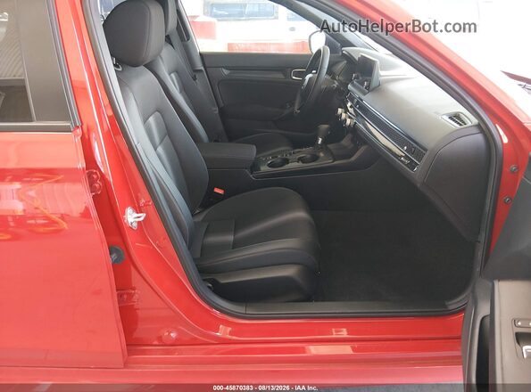 2HGFE2F54TH570482 2026 HONDA CIVIC Красный Вид салона спереди