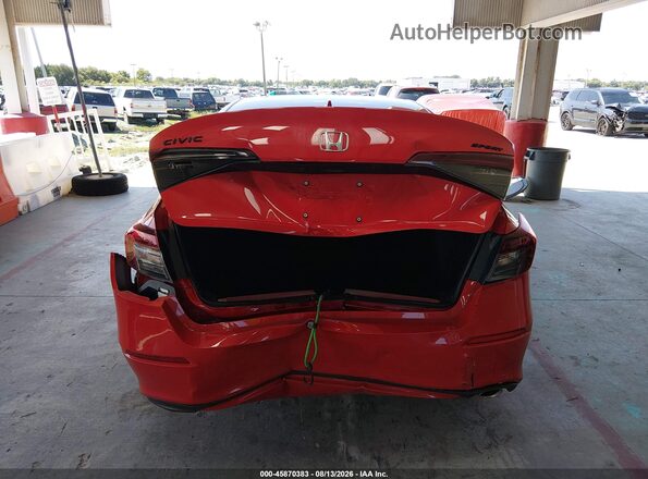 2HGFE2F54TH570482 2026 HONDA CIVIC Красный 
