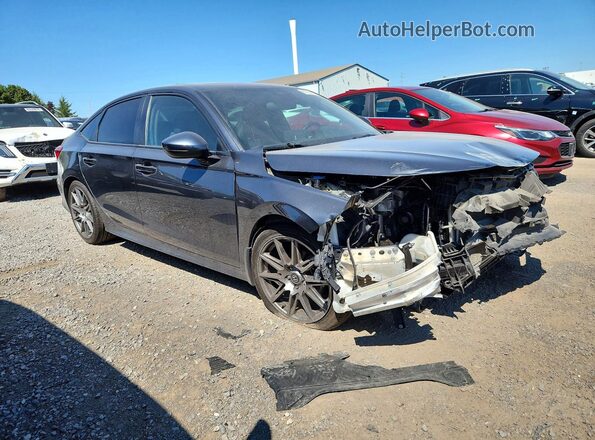 2HGFE2F55NH120195 2022 HONDA CIVIC Gray Առջևի աջ