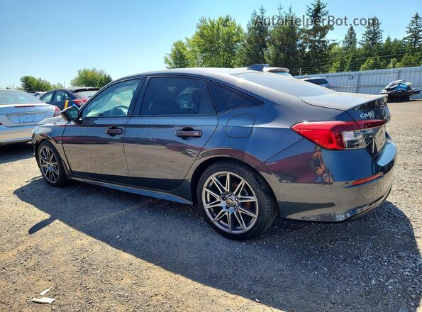 2HGFE2F55NH120195 2022 HONDA CIVIC Gray Հետևի ձախ
