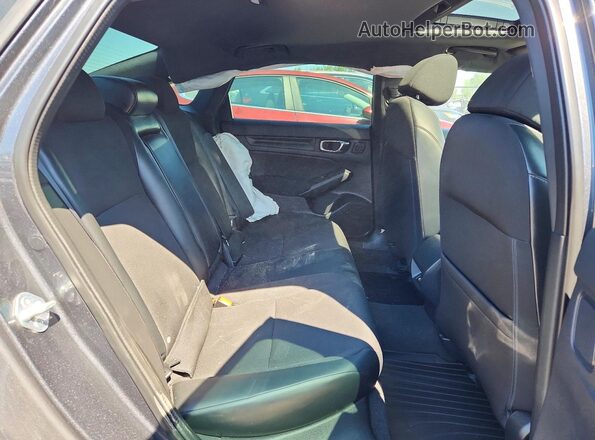 2HGFE2F55NH120195 2022 HONDA CIVIC Gray Հետևի նստատեղերի տեսք