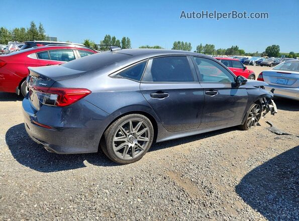 2HGFE2F55NH120195 2022 HONDA CIVIC Gray Հետևի աջ