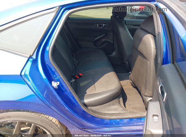 2HGFE2F55NH513016 2022 HONDA CIVIC Blue VIN კოდის სტიკერის ხედი