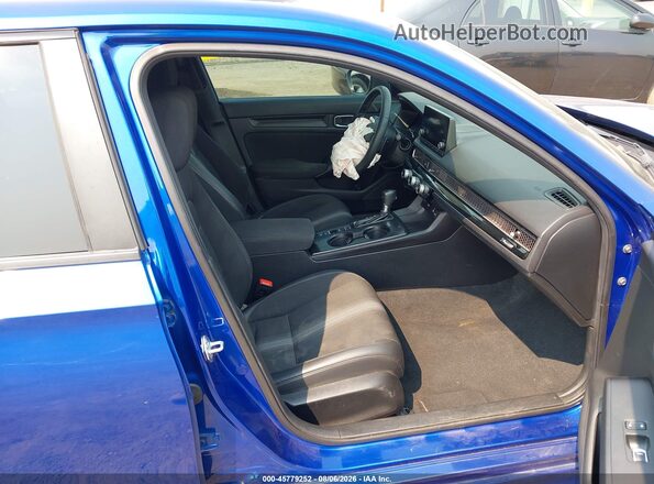 2HGFE2F55NH513016 2022 HONDA CIVIC Blue წინა სალონის ხედი