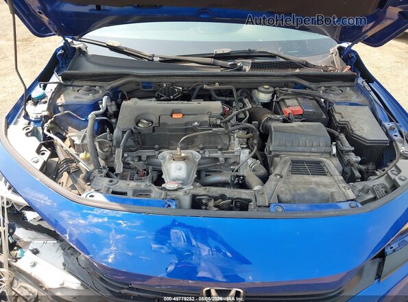 2HGFE2F55NH513016 2022 HONDA CIVIC Blue უკანა ხედი