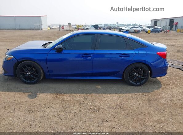 2HGFE2F55NH513016 2022 HONDA CIVIC Blue 