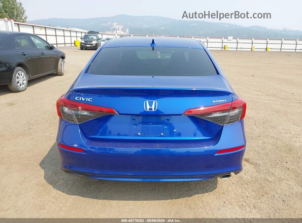 2HGFE2F55NH513016 2022 HONDA CIVIC Blue 