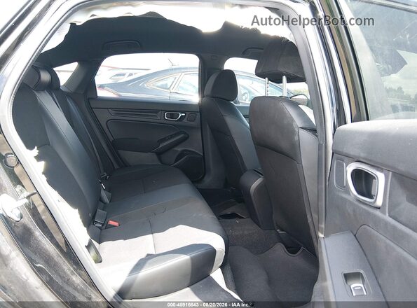 2HGFE2F55NH524033 2022 HONDA CIVIC Black Widok naklejki z numerem VIN