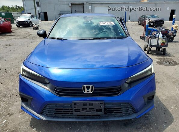 2HGFE2F55NH537428 2022 HONDA CIVIC Blue Vista frontal