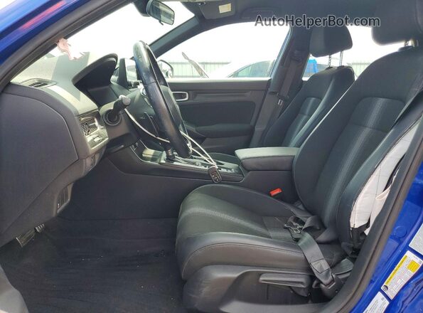 2HGFE2F55NH537428 2022 HONDA CIVIC Blue Vista interior delantera
