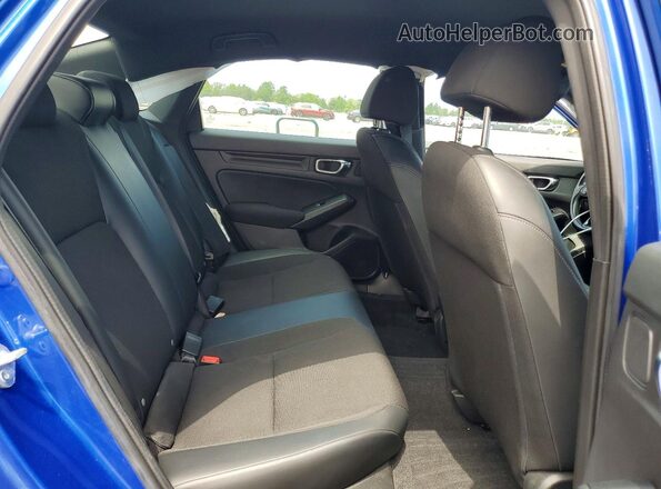 2HGFE2F55NH537428 2022 HONDA CIVIC Blue Vista de los asientos traseros