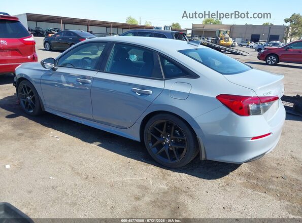 2HGFE2F55NH551507 2022 HONDA CIVIC Light Blue უკანა მარცხენა