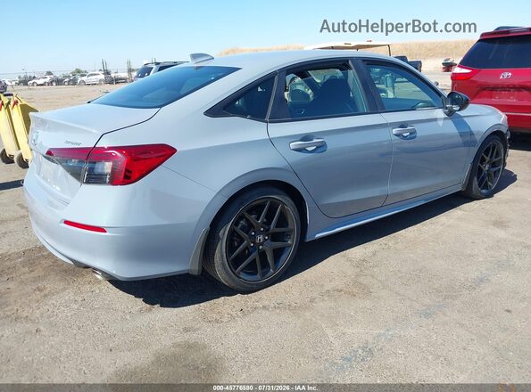 2HGFE2F55NH551507 2022 HONDA CIVIC Light Blue უკანა მარჯვენა