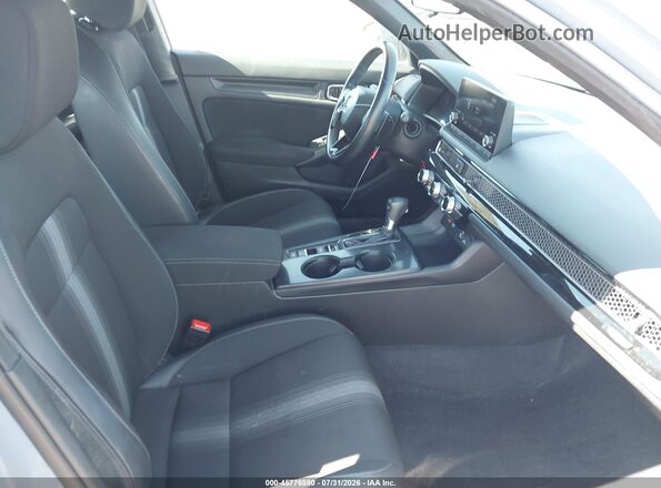 2HGFE2F55NH551507 2022 HONDA CIVIC Light Blue წინა სალონის ხედი