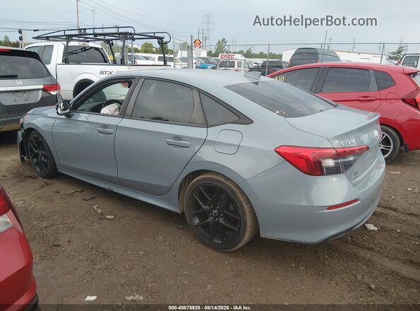 2HGFE2F55NH551541 2022 HONDA CIVIC Blue უკანა მარცხენა