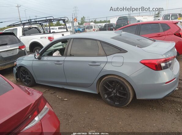 2HGFE2F55NH551541 2022 HONDA CIVIC Blue სალონის 360-გრადუსიანი ხედი