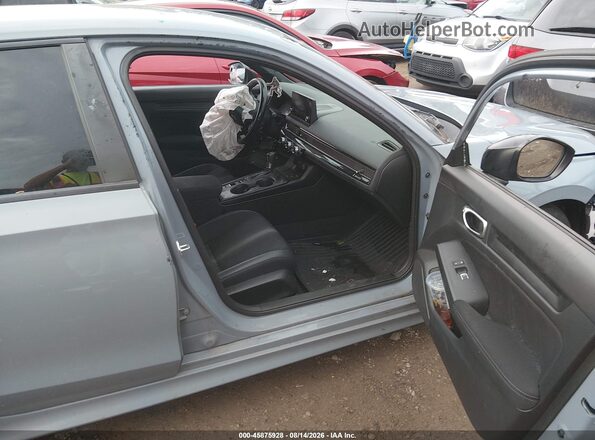 2HGFE2F55NH551541 2022 HONDA CIVIC Blue წინა სალონის ხედი