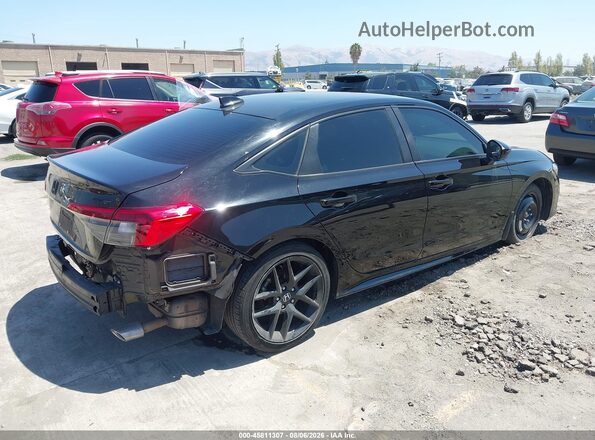 2HGFE2F55NH562765 2022 HONDA CIVIC Black Trasero derecho