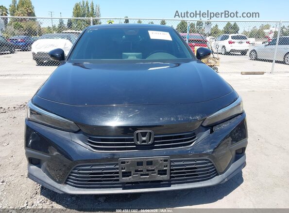2HGFE2F55NH562765 2022 HONDA CIVIC Black Vista interior trasera