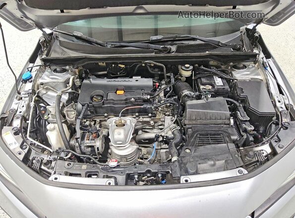 2HGFE2F55NH584023 2022 HONDA CIVIC Серебряный Вид задней части салона