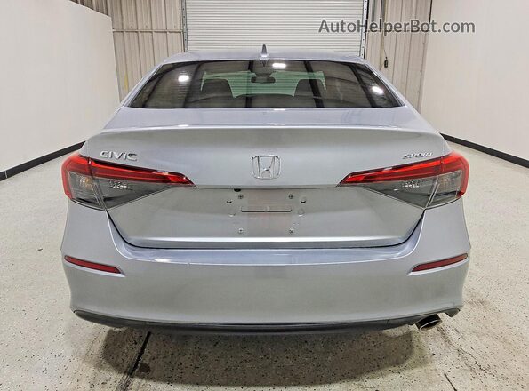2HGFE2F55NH584023 2022 HONDA CIVIC Серебряный Вид сзади