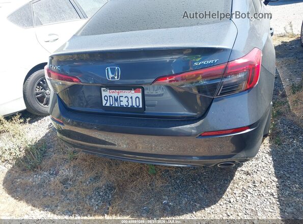 2HGFE2F55NH607378 2022 HONDA CIVIC Gray 