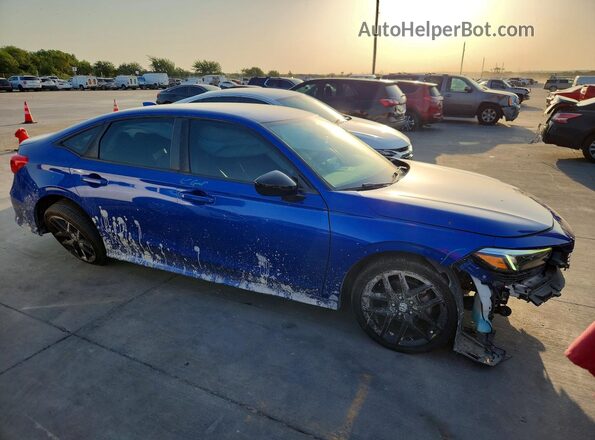 2HGFE2F55NH609440 2022 HONDA CIVIC Blue წინა მარჯვენა