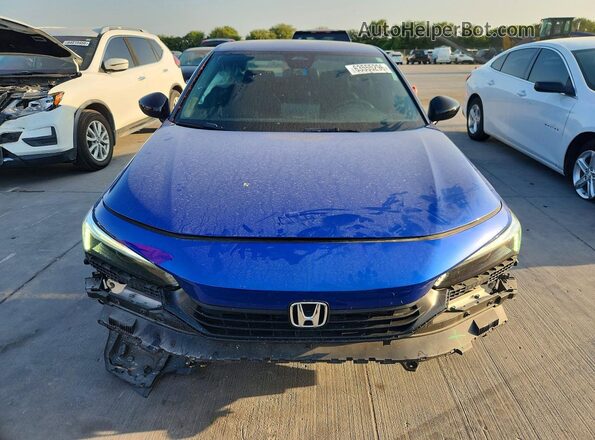 2HGFE2F55NH609440 2022 HONDA CIVIC Blue წინა ხედი